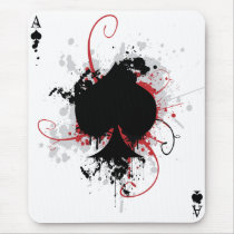 Grunge Ace Mousepads