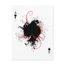 Grunge Ace Postcards