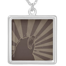 Grunge Bear Necklace