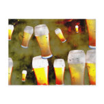 Grunge Beer postcards
