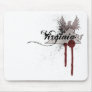 Grunge Blood Splatter Virginia Mousepad
