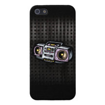 Grunge Boombox iPhone 5 Covers