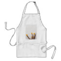 Grunge brushes aprons