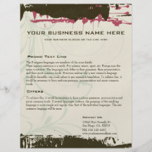 Grunge Business Design Flyer