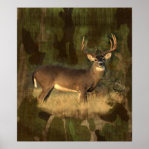Grunge Camoflage- Big Buck-  Print