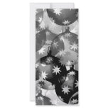 grunge christmas balls rack cards