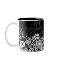 Grunge Circles Mug