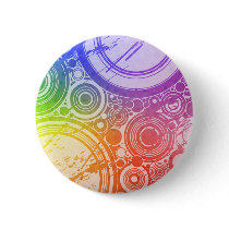 Grunge Circles: Rainbow Edition: Button