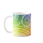 Grunge Circles: Rainbow Edition: mugs