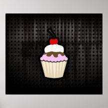 Grunge Cupcake Posters