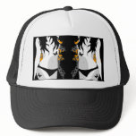 Grunge Female Butterflies Sexy Lady 24. hats