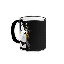 Grunge Female Butterflies Sexy Lady 24. Mug