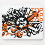 grunge floral arrows image mouse mats