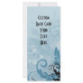 Grunge Floral Design - Light Blue