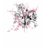 Grunge Flowers t-shirts