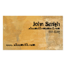Grunge Gold Business Card Templates