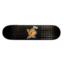 Grunge Goldfish Skate Deck