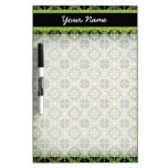 Grunge Green Pattern Dry-Erase Boards