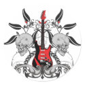 Grunge Guitar stickers