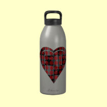 GRUNGE HEART water bottles