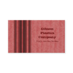 Grunge Metal Business Card, Crimson business cards