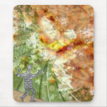 Grunge Mummy mousepads