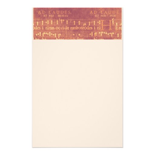 Grunge Music Stationery
