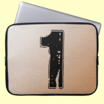 GRUNGE NUMBER 1 laptop sleeves