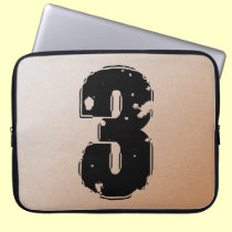 GRUNGE NUMBER 3 laptop sleeves