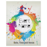Grunge party flyer