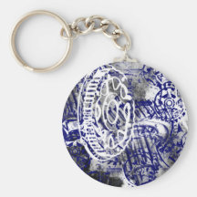 Grunge Patter 2 Key Chains