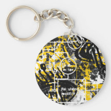 Grunge Patter 9 Keychains
