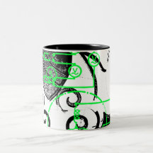 Grunge Pattern 131 Mugs