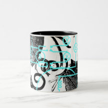Grunge Pattern 137 Mugs