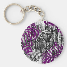 Grunge Pattern 18 Keychains