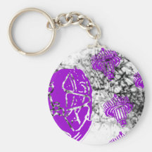 Grunge Pattern 55 Keychain