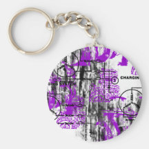 Grunge Pattern 56 Key Chains