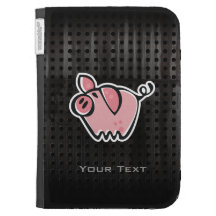 Grunge Pig Kindle Cases