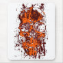 grunge skulls mouse pads