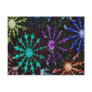 Grunge Space Flowers Postcards