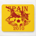 Grunge Spain 2010 Raging bull Toro mousepad