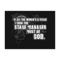 Grunge Stage Manager God
