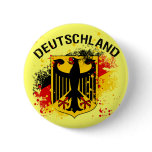 Grunge style Deutschland - Germany Design Button