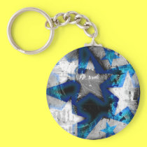 Grunge Style Stars keychains