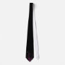 Grunge Swirls 2 Butterflies Pink Neck Tie
