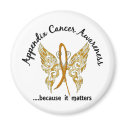 Grunge Tattoo Butterfly 6.1 Appendix Cancer magnets