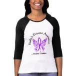 Grunge Tattoo Butterfly 6.1 Crohn's Disease t-shirts