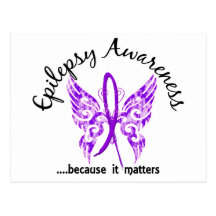 Grunge Tattoo Butterfly 6.1 Epilepsy Post Cards