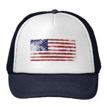 Grunge Usa Mesh Hats