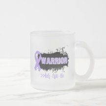 Grunge - WARRIOR - Cancer Coffee Mugs